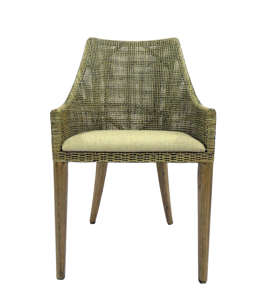CANGGU ARMCHAIR - SMOKE & OATMEAL