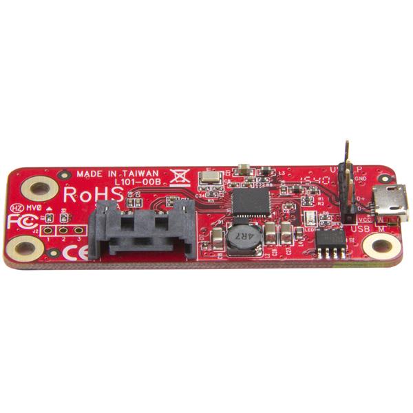 USB to SATA converter connects Raspberry Pi to SATA drives, enhancing storage for projects and applications effortlessly.