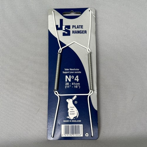 Jes Plate Hanger - White (28-41cm)