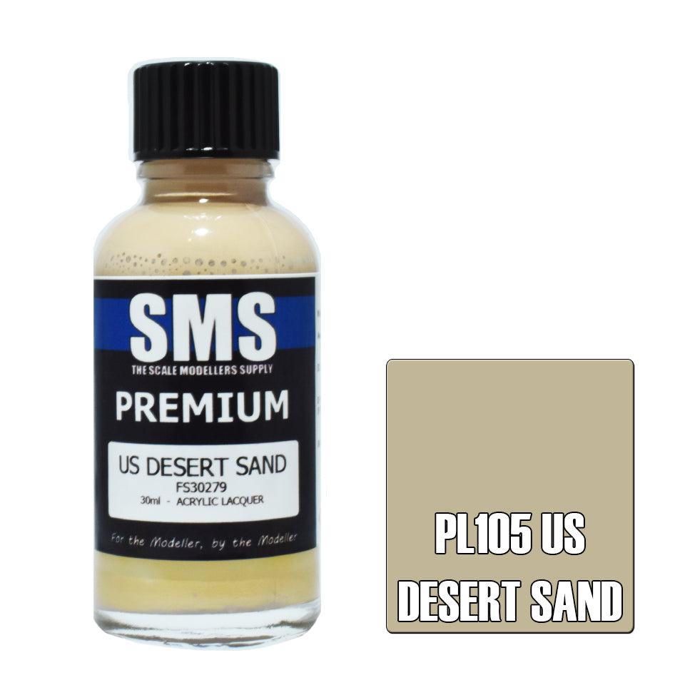 AIR BRUSH PAINT 30ML PREMIUM US DESERT SAND  ACRYLIC LACQUER