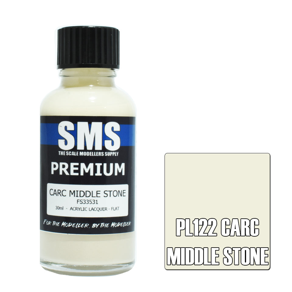 AIR BRUSH PAINT 30ML PREMIUM CARC MIDDLE STONE  ACRYLIC LACQUER