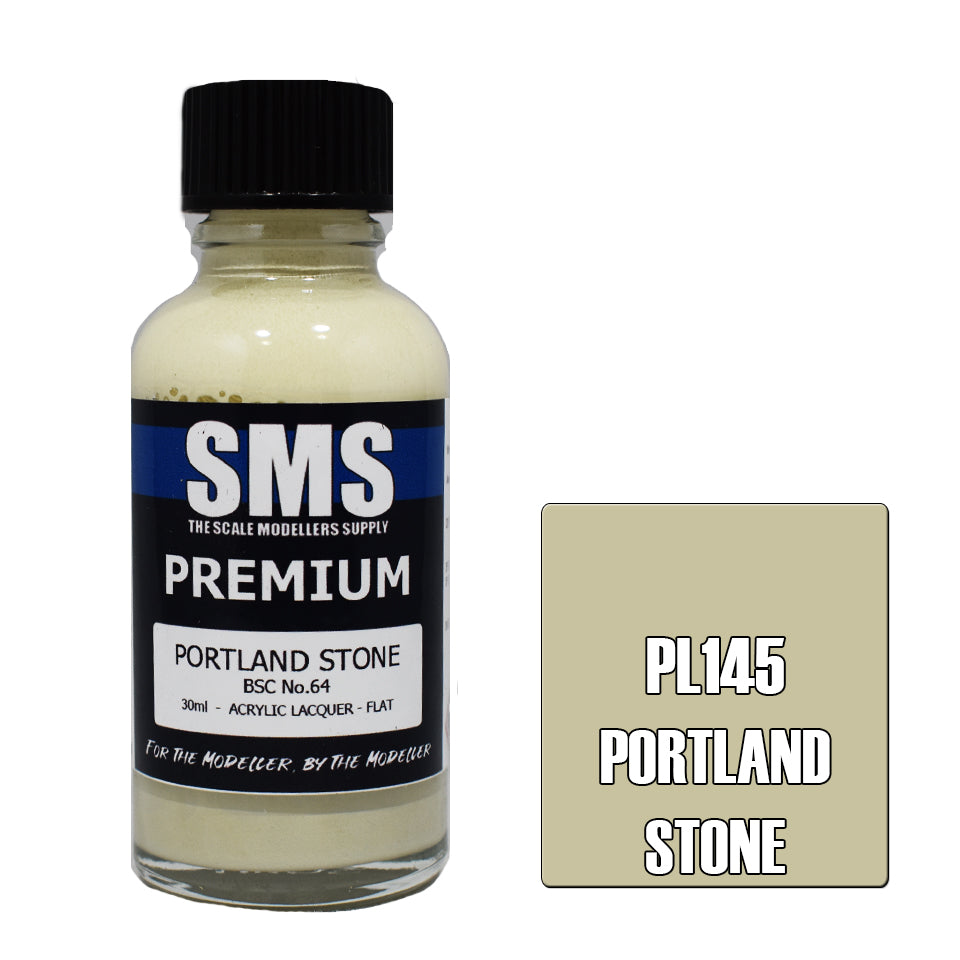 AIR BRUSH PAINT 30ML PREMIUM PORTLAND STONE  ACRYLIC LACQUER