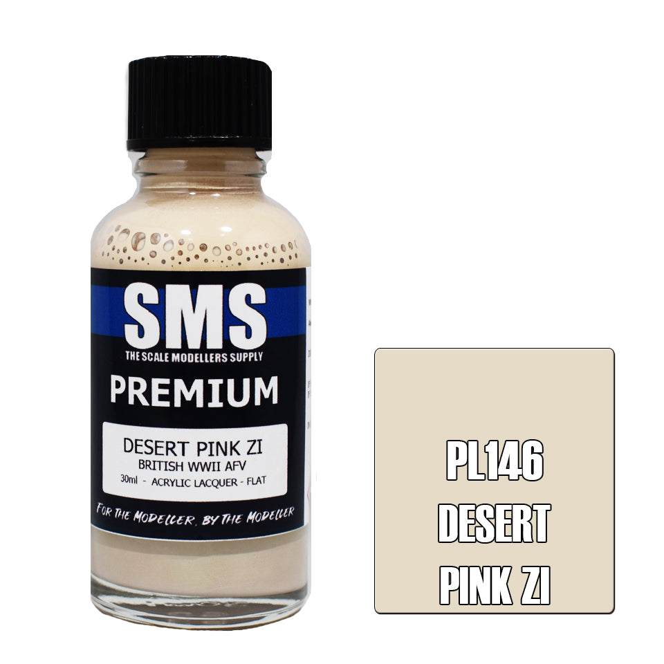AIR BRUSH PAINT 30ML PREMIUM DESERT PINK ZI  ACRYLIC LACQUER