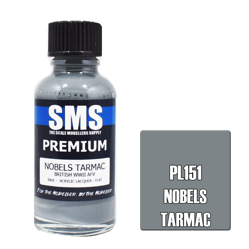 AIR BRUSH PAINT 30ML PREMIUM NOBELS TARMAC ACRYLIC LACQUER