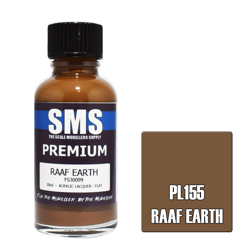AIR BRUSH PAINT 30ML PREMIUM RAAF EARTH  ACRYLIC LACQUER