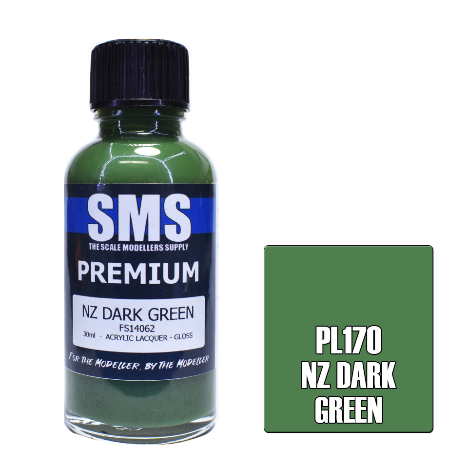 AIR BRUSH PAINT 30ML PREMIUM NZ DARK GREEN  ACRYLIC LACQUER