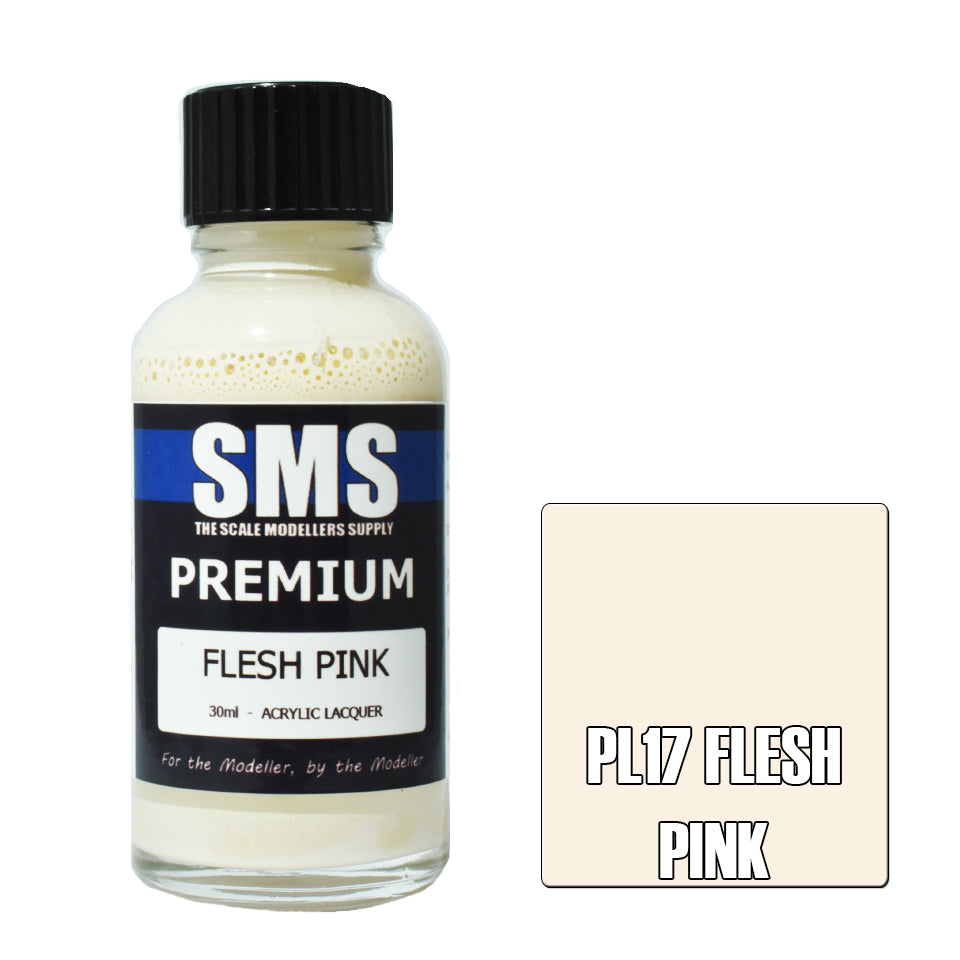 AIR BRUSH PAINT 30ML PREMIUM FLESH PINK  ACRYLIC LACQUER SCALE MODELLERS SUPPLY