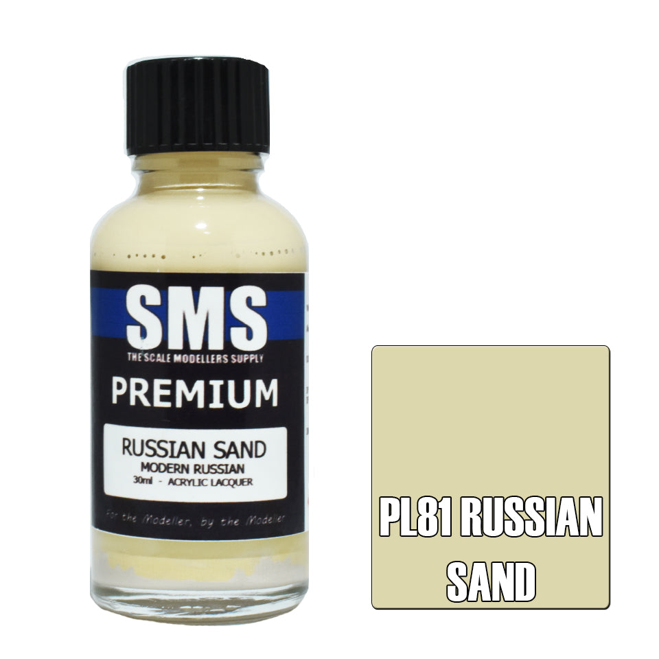 AIR BRUSH PAINT 30ML PREMIUM RUSSIAN SAND  ACRYLIC LACQUER