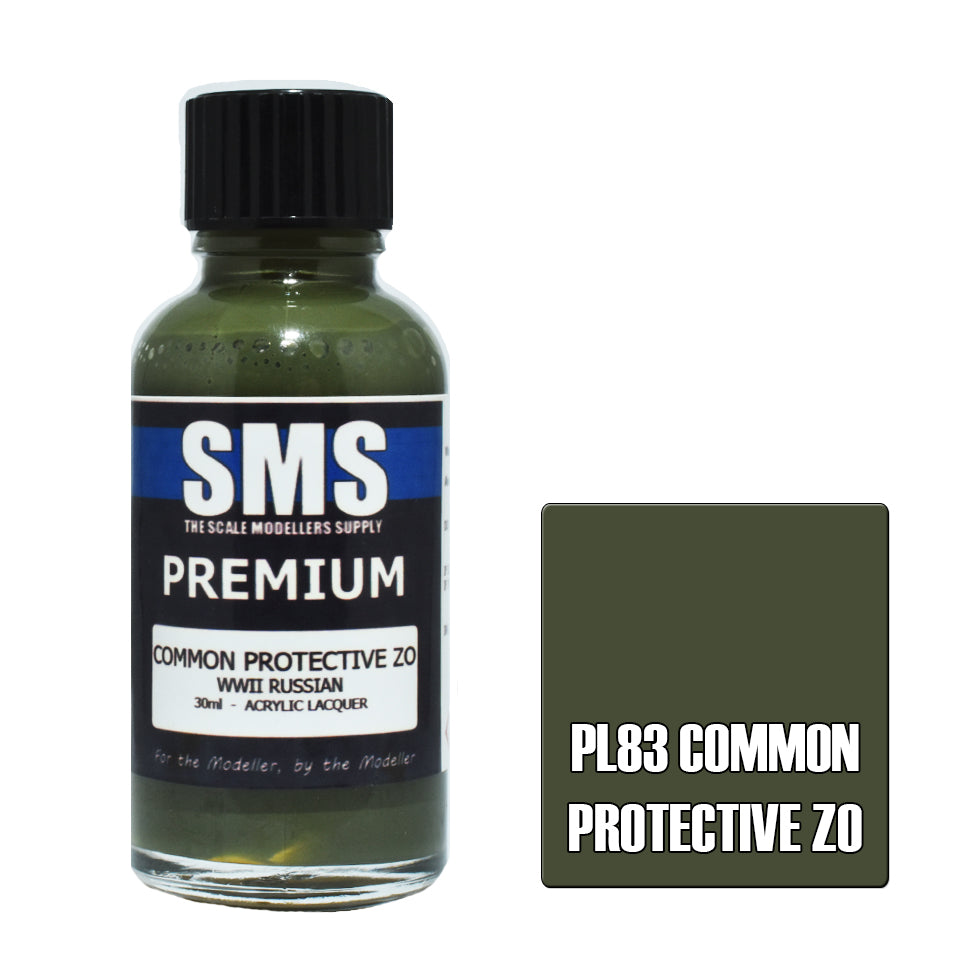 AIR BRUSH PAINT 30ML PREMIUM COMMON PROTECTIVE ZO  ACRYLIC LACQUER