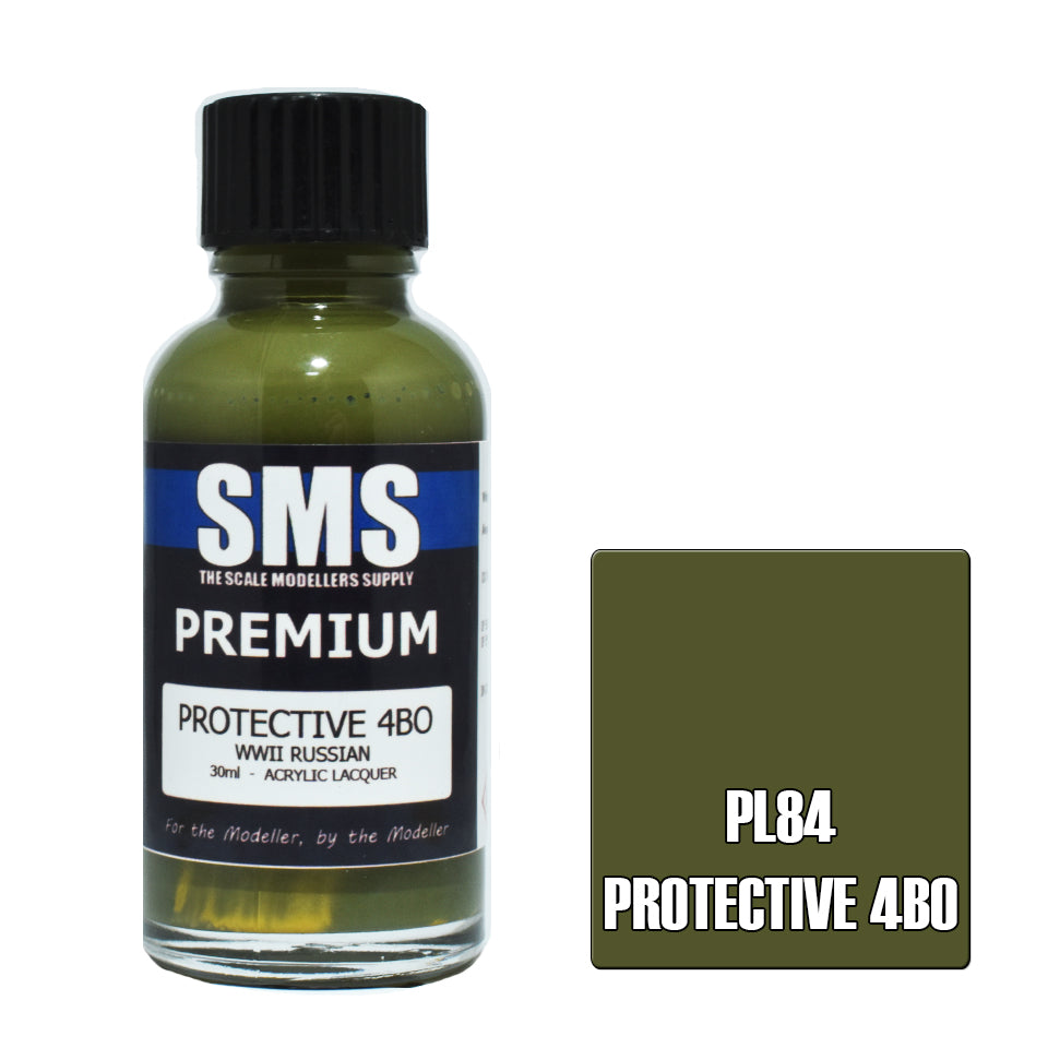 AIR BRUSH PAINT 30ML PREMIUM PROTECTIVE 4BO  ACRYLIC LACQUER
