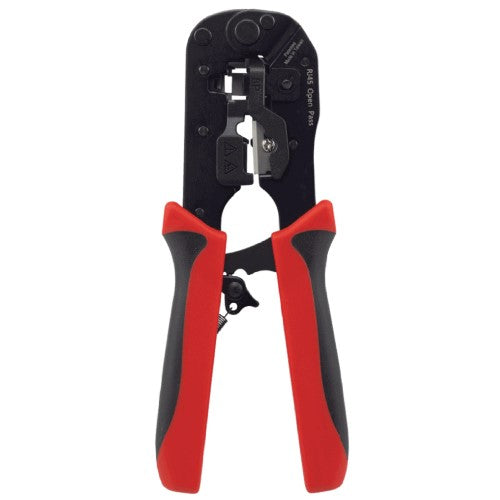 Hanlong HT-580ER Unshielded & Shielded Modular Plug Crimping Tool RJ45 Open-Pass