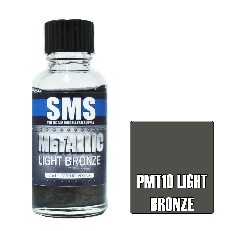AIR BRUSH PAINT 30ML METALLIC LIGHT BRONZE  ACRYLIC LACQUER