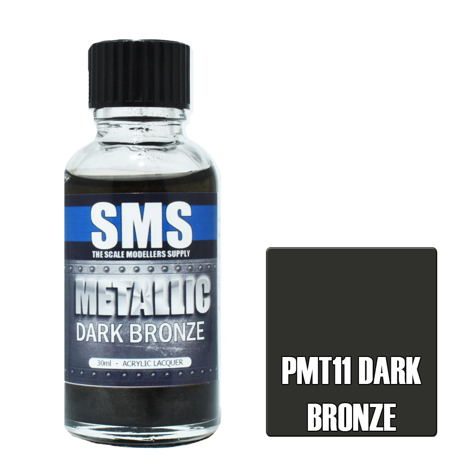 AIR BRUSH PAINT 30ML METALLIC DARK BRONZE  ACRYLIC LACQUER