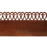 Lawn Edging Rust Curls Roll (4.8m)