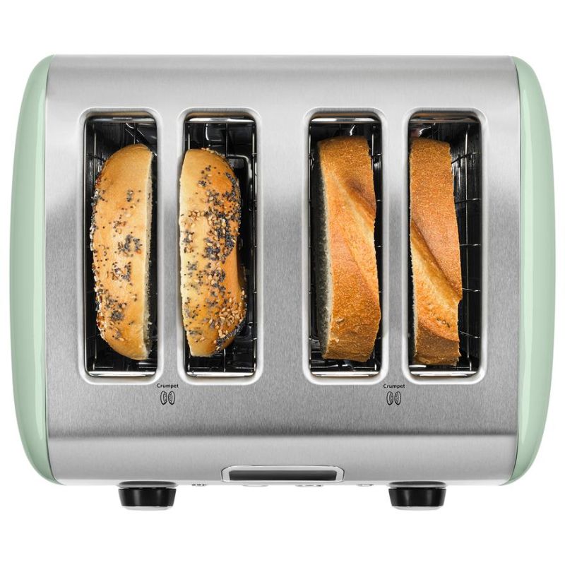 KitchenAid - 4 Slice Artisan Automatic Toaster - KMT423 (Pistachio)