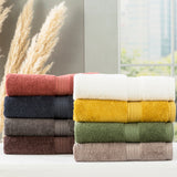 Renee Taylor Stella 650 GSM Super Soft Bamboo Cotton 4 Piece Bath Towel Jade