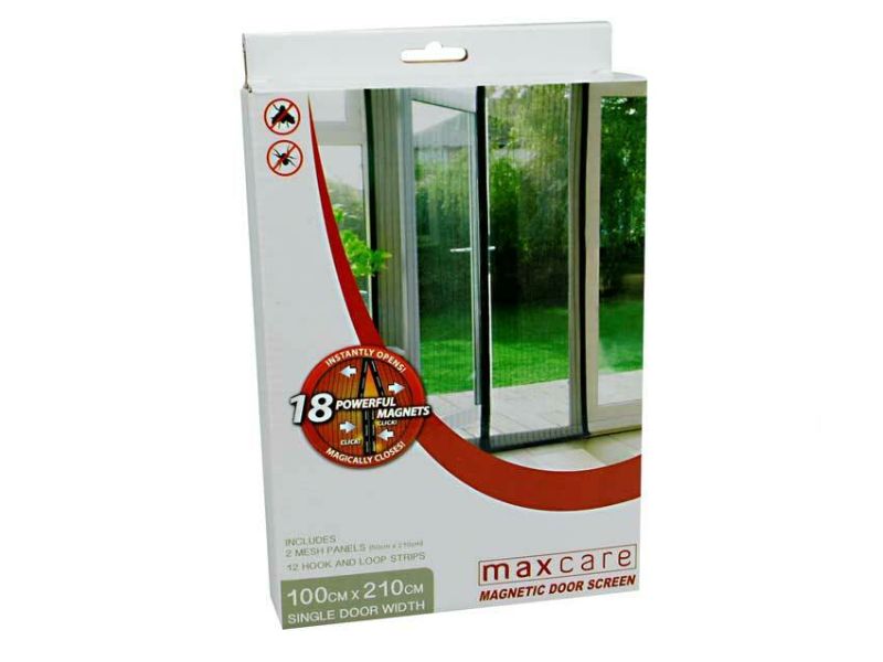 Magic Door Screen  - x 2's Black Mesh n Frame 2.1m (4 Packs)