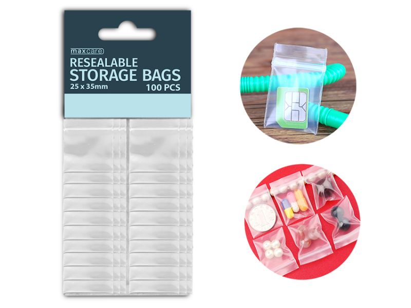 Resealable Storage Bags - 35mm (2400pcs)