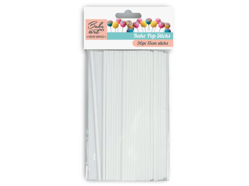 Pop Cake Stick - 15cm (24 Packs)