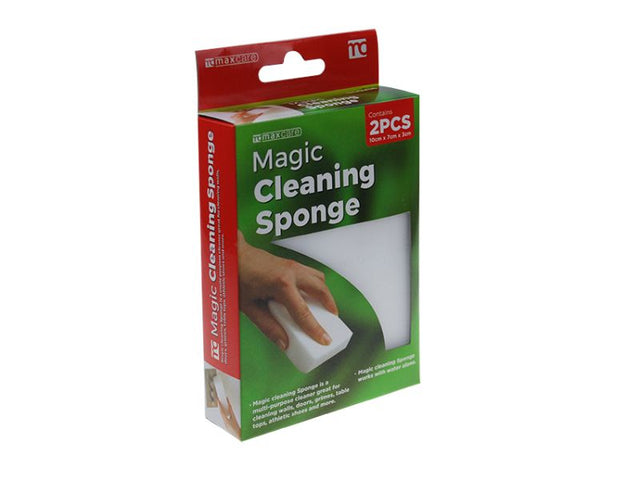 Magic Cleaning Foam - Maxcare: eco-friendly sponges for tough stains, works with just water, 100x70x30mm, 36 packs of 2.