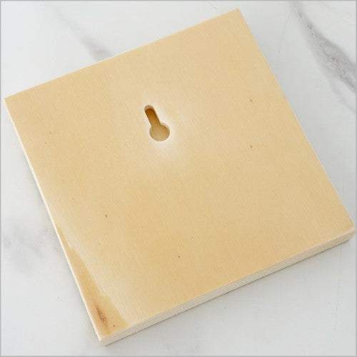 Plywood Art Block: Printed Kiwi + Caravan Squares