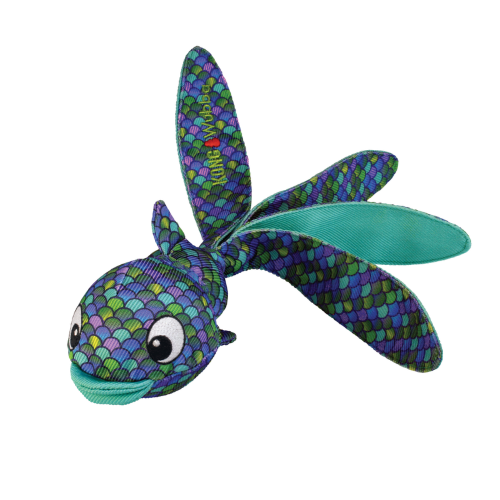 Dog Toy - KONG Wubba Finz Blue (Small)