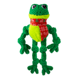 Dog Toy - KONG Holiday Knots Frog (Large/XL)