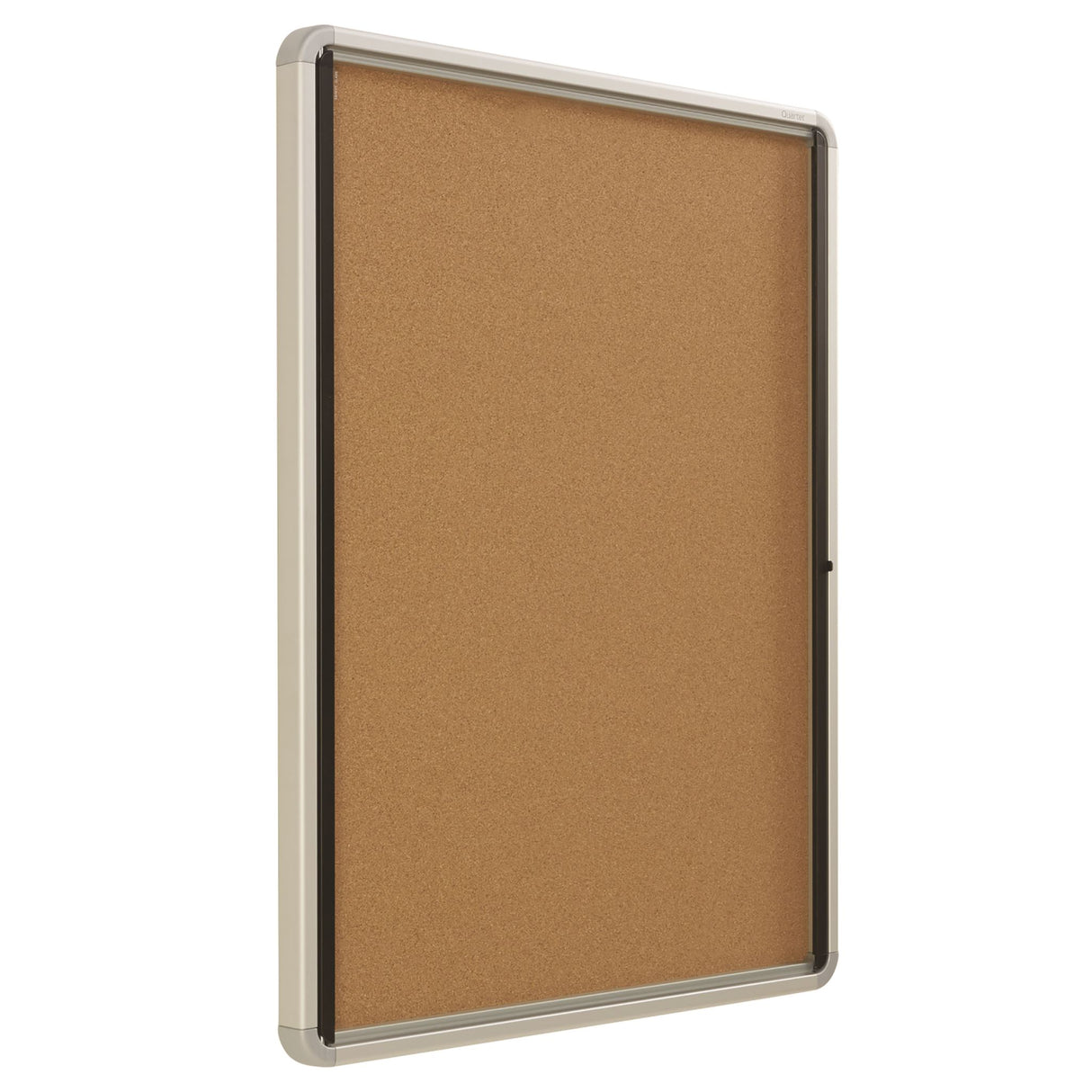 Quartet Enclosed Cork Bulletin Board 762x990mm