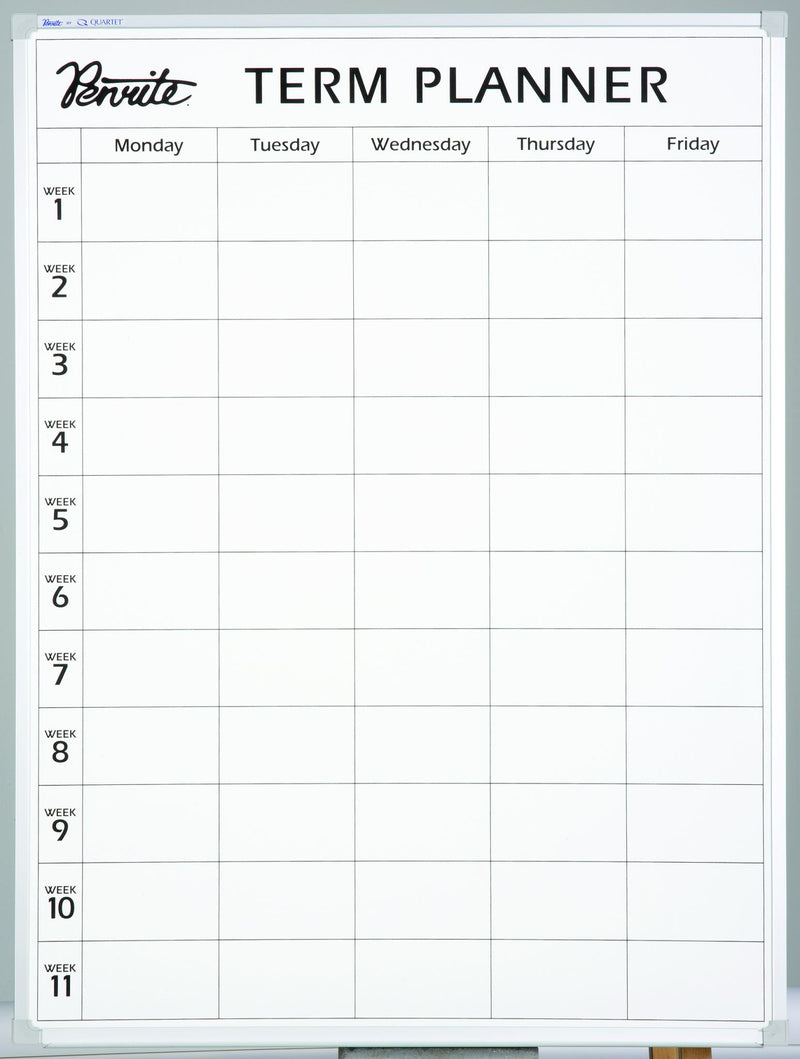 Quartet Penrite Term Planner Board 900x1200mm