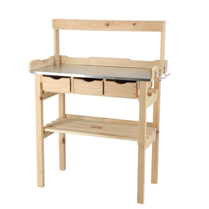 Potting Table w/ Rack (80 x 38 x 113cm)