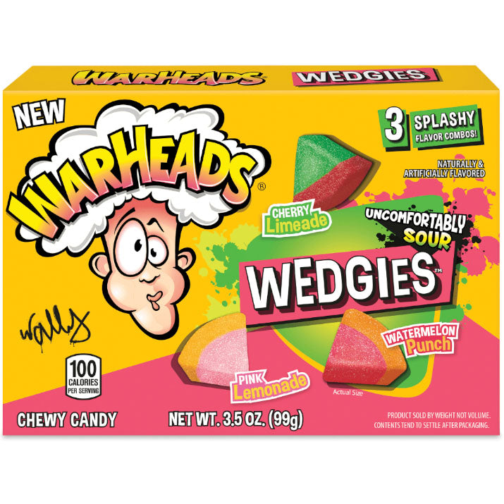 TB Warheads Wedgies 3.5oz - Carton of 12