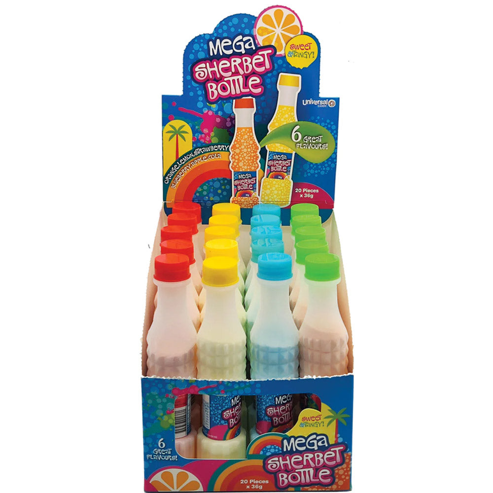 Mega Sherbet Bottle 36g - Pack of 20
