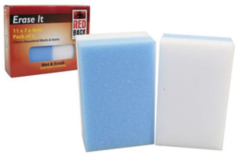 Erase It sponge Twin Pack 23278  Redback