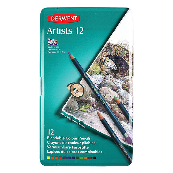 Derwent Pencils Artist 12tin