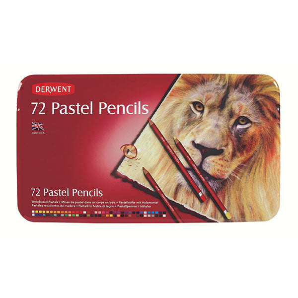 Derwent Pencils Pastel 72 Tin