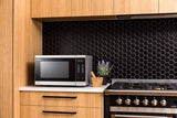 Compact Microwave - 1200W Midsize Inverter 34L (Silver)