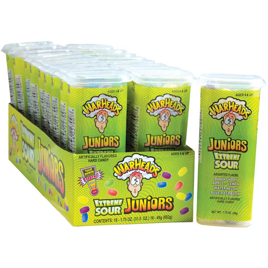 Warheads Extreme Sour Minis 49g - Pack of 18