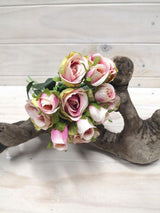 Rose Posy (Green Pink)