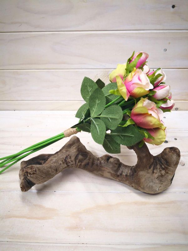 Rose Posy (Green Pink)