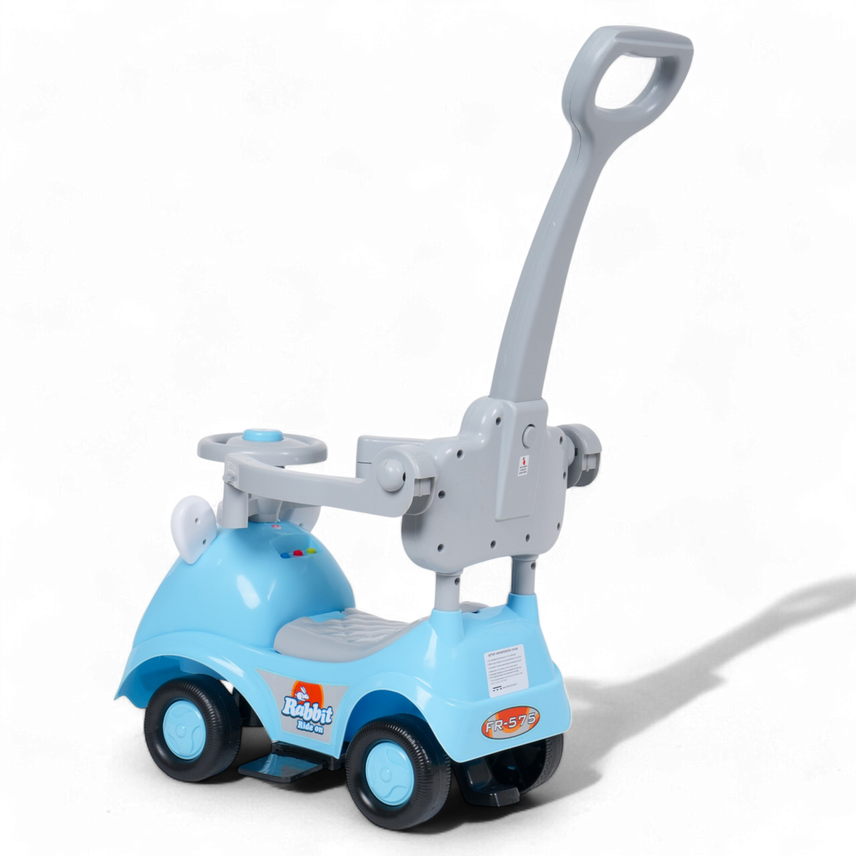 Kids Rabbit 3-in-1 Ride-On Toy FR-170 Blue