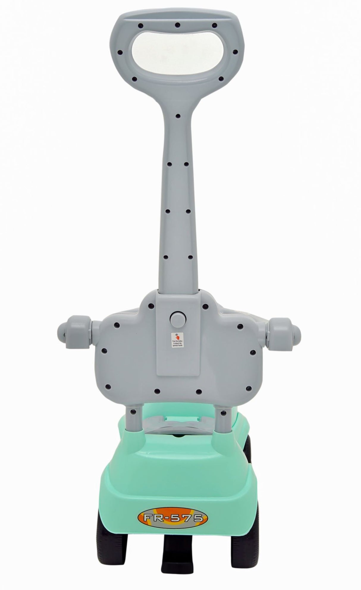 Kids Rabbit Ride-On With Parent Handle & Footrest FR-170 Green