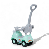 Kids Rabbit Ride-On With Parent Handle & Footrest FR-170 Green