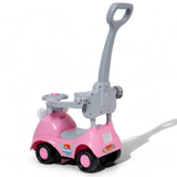 Kids Rabbit Ride-On With Parent Handle & Footrest FR-170 Pink
