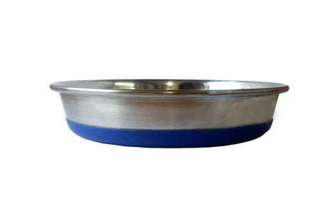 Durabolz Cat Dish, a durable 250mL feeding bowl with rubber ring for no skid and quiet mealtime, dishwasher safe for easy cleaning.