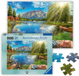Jigsaw Puzzle - Ravensburger Life at the Lake (1000pcs)