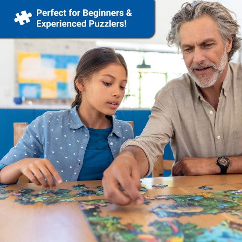 Jigsaw Puzzle - Ravensburger Life at the Lake (1000pcs)