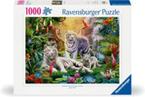 Jigsaw Puzzle - Ravensburger White Tiger Family Puzzle (1000pcs)