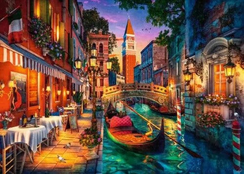 Jigsaw Puzzle - Ravensburger Canal Cruise in Venice (1000pcs)