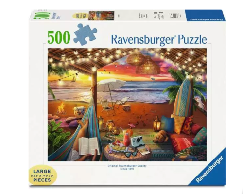 Jigsaw Puzzle - Ravensburger Cozy Cabana (500pcs)