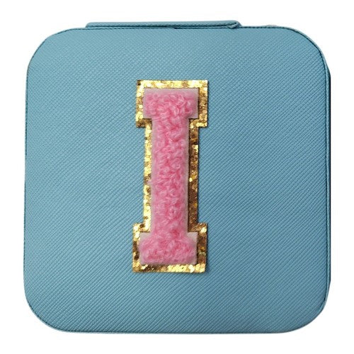Letter  - I Blue Jewellery Box  (Set of 2)